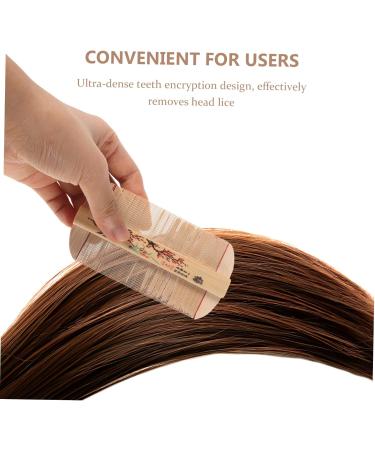 Peigne en Bambou Double Face Dents Ultra-fines Anti-pellicules Dense et Traditionnel Taille Compacte pour Toilettage Animaux Poils pais Usage Quotidien Chiens et Chats - Buy Online on GoSupps.com