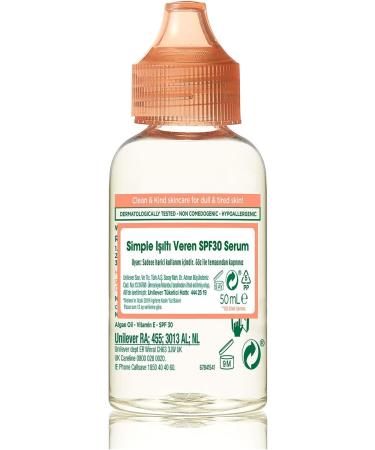 Simple Protect 'N' Glow Radiance Booster SPF 30 naturally preservative free moisturiser for dull & tired skin 50 ml (Pack of 2) - Buy Online on GoSupps.com