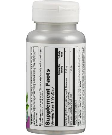 Solaray Dong Quai Root Extract 250mg - 60 Count | Natural Menopause Support - Buy Online on GoSupps.com
