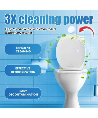 Toilet Tank Cleaner Tablets Household Toilet Cleaners | Toilet Tablet for Powerful Cleaning Foam Design Cleans Urine Stains for Toilet Cleaning Sink and More Thaely - Buy Online on GoSupps.com