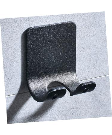 Zerodeko 18 Stk Razor Hanger - Dance-Free Bathroom Hook Decorative Wall Holder Space Aluminum Cabinet Accessory 4.5x4cm Black - Perfect for International Shipping - Buy Online on GoSupps.com