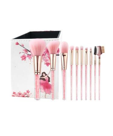 Makeup Brush Synthetic Non irritating Fiber Bristles Foundation Blend Contour Facial Eyeshadow Makeup Brush Set Brush Sets