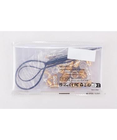 Melliex 70 Pieces Dreadlocks Jewelry - Aluminum Hair Rings for Braids Adjustable Woven Hair Accessories for Men & Women - Silver & Gold - Buy Online on GoSupps.com