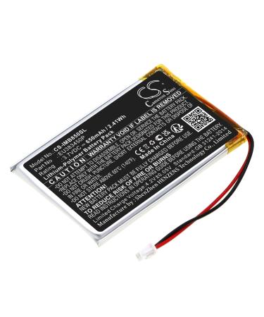 DCH 650mAh EU383450P Battery Replacement for Ingenico MOBY8500 EU383450P