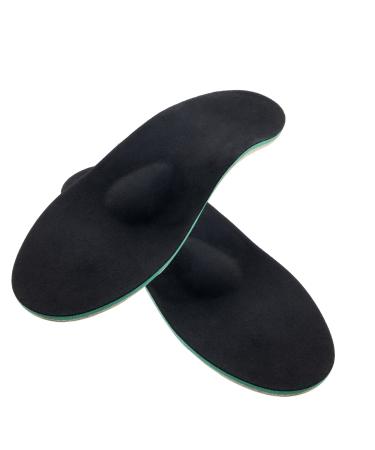 Green Feet Orthopedic insole I 5mm shoe insert with lower foot hollow foot spreading foot and heel spur I vault 41/42 EU neutral Arch normal vault