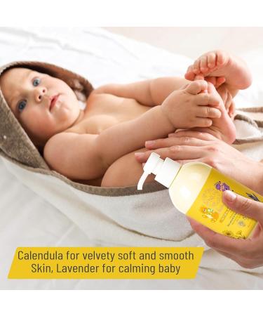 Organic Vegan Baby Lotion with Calendula Lavender | Moisturizing & Calming | 10.60 Fl Oz - Buy Online on GoSupps.com