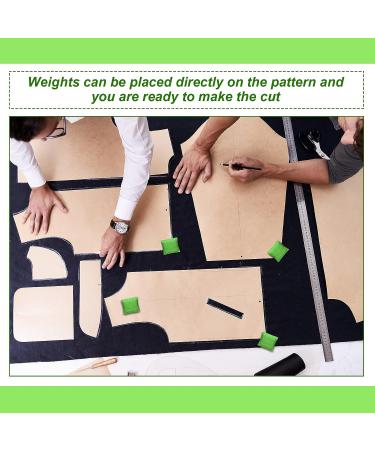 Gejoy 6 Pieces Pattern Weights Fabric Sewing Dressmaking Cloth Weight with Steel Ball Filling - Buy Online on GoSupps.com