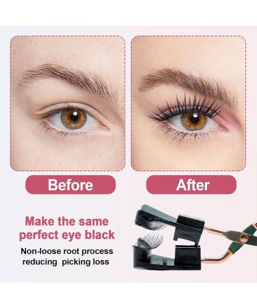 XQMMGO 12 Pack Magnetic Eyelashes Magnetic False Eyelashes Set Magnetic Eyelashes Without Eyeliner 3D False Eyelashes Waterproof Thin Eyelashes - Buy Online on GoSupps.com