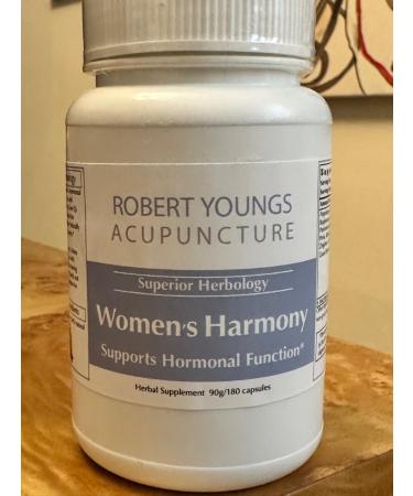 Women's Harmony Fast Acting Natural Menstrual Cycle Cramping & Period discomfort Relief & Hormone Balancing (180 Capsules) | Herbal Remedy Pills Help Reduce PMS Bloating Hormonal Acne