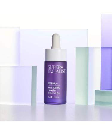 Super Facialist Retinol+ Anti-Ageing Booster Supecharge Your Daily Moisturiser with 0.3% Pure Retinol Boosting Serum 20 ml Retinol Booster - Buy Online on GoSupps.com