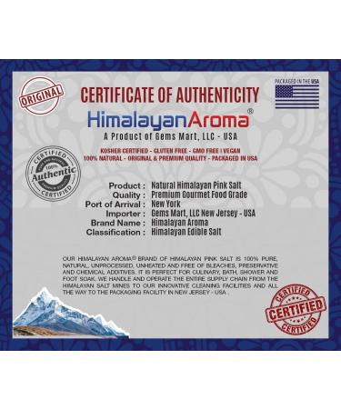 Himalayan Pink Salt 5 lbs - Coarse Grain for Grinders & Mills | Bath Salt | Sea Salt | Kosher Certified - Essential Minerals Dense - Resealable Bag - 5.0 Pounds - Buy Online on GoSupps.com