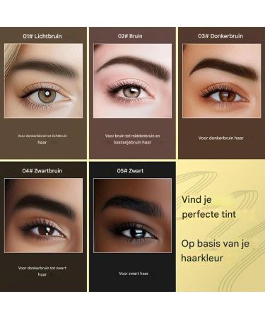 Eyebrow Pen And Gel Eyebrow Pencil With Gel Waterproof Eyebrow Pen With Smudge Resistant Formula Waterproof And Long Lasting 15ml10ml For Women Girls - Buy Online on GoSupps.com