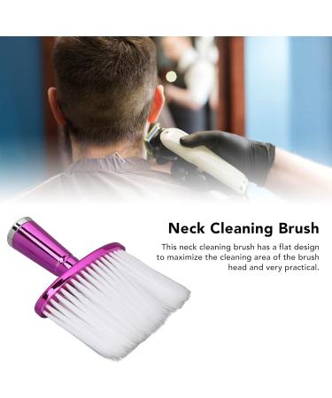 Barber Neck Duster Brush Electroplated Barber Cleaning Brush with Nylon Bristles Easy Using Salon Home Neck Cleaning Duster Brush for Hair Cutting Practical Gift for Hairdresser Dad Husband - Buy Online on GoSupps.com