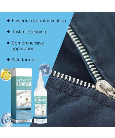 3PCS Fabric Rust Stain Remover Efficient 100ml Rust Spots Cleaner for Clothing Preserves Fabric Integrity - Buy Online on GoSupps.com