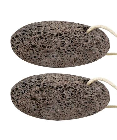 xuyue 2X Lava Pumice Stone for Foot Scrubber Foot Pumice to Remove (Random Color and Shape)