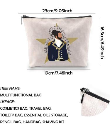 Hamilton Broadway Lafayette Fans Zippered Musical Gift | Shop Now for Unique Broadway Merchandise - Buy Online on GoSupps.com