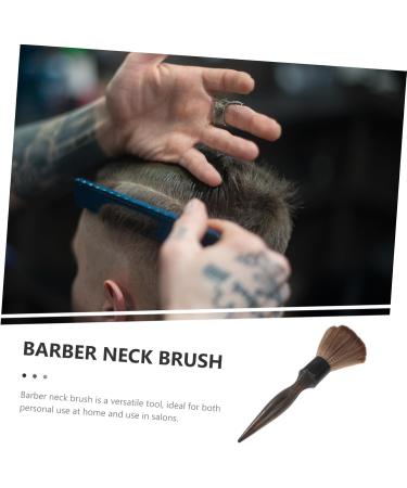 Ipetboom Hair Brush Hair Duster for Barbers Hair Cutting Brush Neck Brush Barber Hair Cutting Accessories Barber Supplies Barbers Brush Barber Brush Duster Brush Long Handle Wood - Buy Online on GoSupps.com