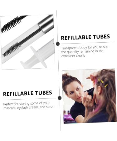 VINTORKY 12pcs Mascara Tube Eyelash Kit Cosmetic Applicator Whelping Kit Refillable Tubes Clear Plastic - Buy Online on GoSupps.com