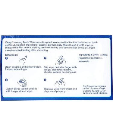 ANGGREK 50Pcs Dental Wipes - Effective Oral Deep Cleaning Tooth Care Tool for Fresh Breath - Buy Online on GoSupps.com