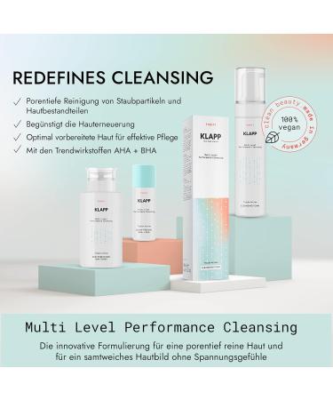 KLAPP Cosmetics Triple Action Glow Peeling AHA + BHA 30ml - Buy Online on GoSupps.com
