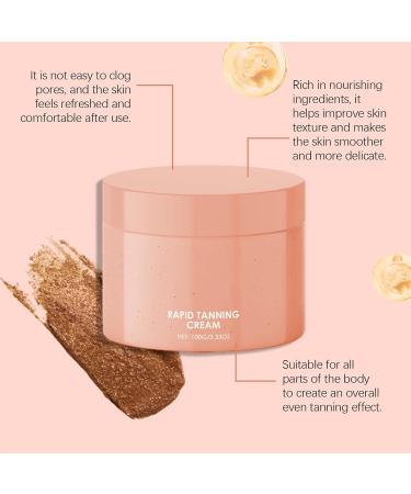  G n rique Tanning Cream Hydrating 100g Deep Nourishing Body Lotion Non-Greasy Glow Enhancer Moisturizer for Dry Skin Sun-Kissed Look Home Travel Gift for Women - Buy Online on GoSupps.com