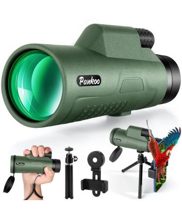 12x50 Monocular Telescope for Adults with Smartphone Adapter Tripod Hand Strap, Lightweight High Power BAK-4 Prism & FMC Lens Monoculars for Bird Watching Hunting Camping Hiking Travel Scenery - Buy Online on GoSupps.com