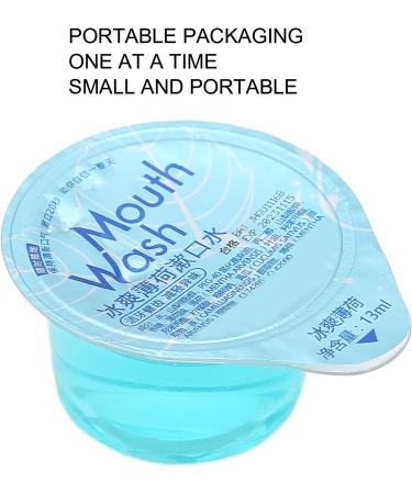 6 Pack Travel Size Mint Mouthwash - Disposable Freshening Breath | 78 Ml - Perfect for International Travel - Buy Online on GoSupps.com