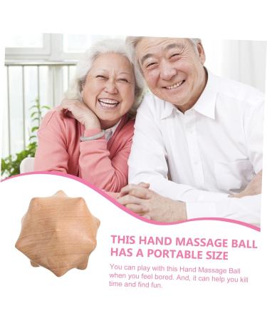 Coheali Wooden Massage Globe Balls - Thai Palm Health Balls for Meditation & Hand Training - Buy Online on GoSupps.com