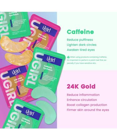 Under Eye Patches for Dark Circles & Puffiness - Hydrating Eye Masks to Reduce Bags & Smooth Wrinkles - Buy Online on GoSupps.com