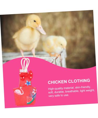 VANZACK 1pc Diaper Hen Halloween Costumes Clothing Girl Dogs Underwear Duck Flight Suit Girl Puppy Clothes Chicken Flight Suit Mamal Chicken Costumes Red Physiological Pants Polyester Pet 22X11X1cm Red - Buy Online on GoSupps.com
