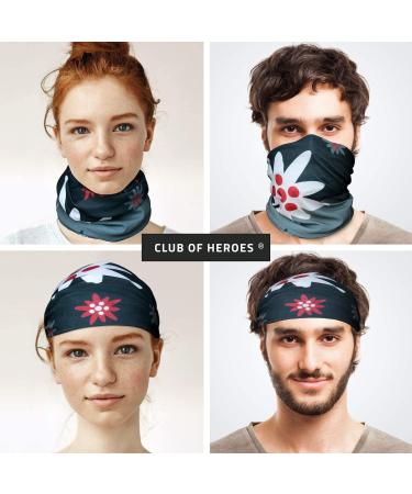 Club of Heroes Dragon Hose Scarf | Soft Microfiber Multifunctional Bandana Neckerchief for Kids | Seamless 25x50 cm Animal Motif Loop Scarf - Buy Online on GoSupps.com
