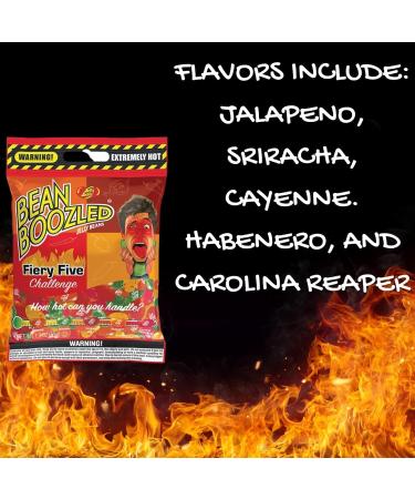 Fiery Five Challenge - Jelly Belly Bean Boozled Jelly Beans - 1 Pack - Imported Candy 53 g (Pack of 1) - Buy Online on GoSupps.com