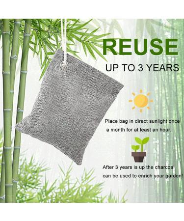 4 Pack Nature Fresh Charcoal Bags total 800g Odor Absorber Bamboo Charcoal Air Purifying Bags Nature Fresh Charcoal Bag Air Freshener Odors Moisture Absorber for Home Car Pets Room Closet - Buy Online on GoSupps.com