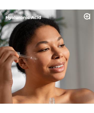 Pure Hyaluronic Acid Serum with Vitamin B5 - Hydrating Anti-Aging Brightening Serum for Sensitive Skin | Shop Now for Even Skin Tone & Fine Lines - Buy Online on GoSupps.com