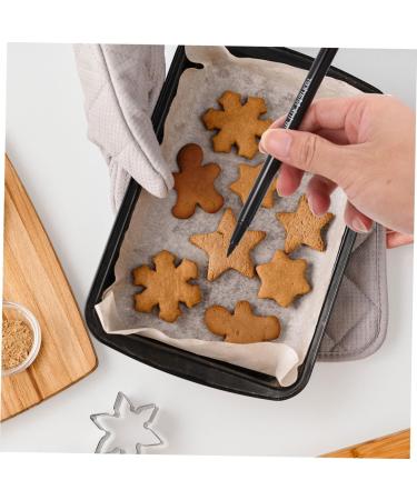 Zerodeko 3pcs Baking Pigment Pen Edible Inks Markers Cake Writing Pens Food Edible Markers Black Plastic - Buy Online on GoSupps.com