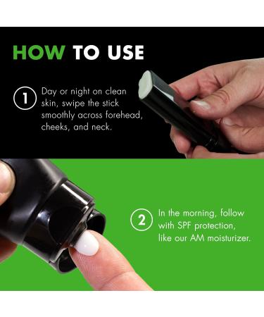 Tiege Hanley Retinol Stick for Men - Anti-Aging Formula with Hyaluronic Acid & Niacinamide for Fine Lines Dark Circles & Wrinkles - Firm & Rejuvenate Skin - Buy Online on GoSupps.com