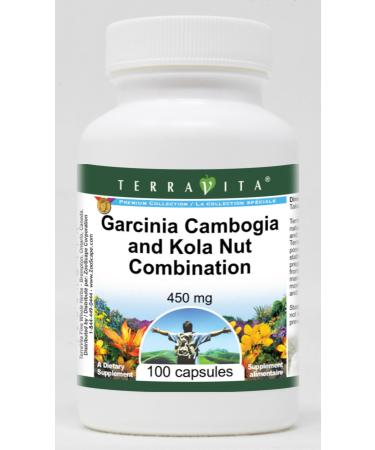 Garcinia Cambogia and Kola Nut Combination - 450 mg (100 Capsules ZIN: 516377)