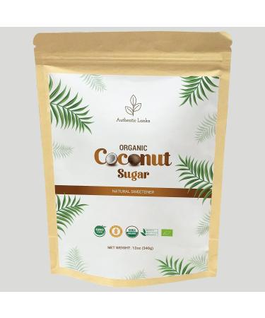 Authentic Lanka Powdered Coconut Sugar Premium Quality  Fiber Rich  True Organic 12oz for Coffee Making  Cooking  Baking and Smoothies  Non GMO  USDA Certified  Sri Lanka Origin - Buy Online on GoSupps.com