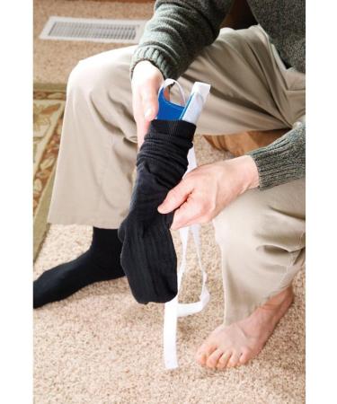 New Deluxe Terry Covered Aid Sock Donner for Seniors | Comfortable & Easy to Use - Buy Online on GoSupps.com