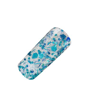 UV LED Effect Gel - Glossy Crisp Turquoise Green - Studio Quality Made in Germany - 5ml | International Shipping - Buy Online on GoSupps.com