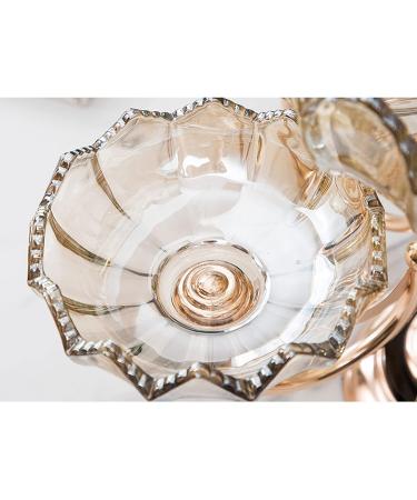 Fruit Bowl Salad Bowl Glass Bowl Set for Kitchen Preparation Fruit Basket Candy Plate for Kitchen Countertop Dining Room Interior Living Room Decor Fruit Bowl for Kitchen Counter (C - Buy Online on GoSupps.com