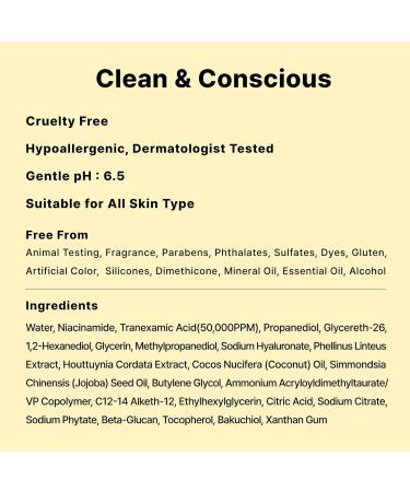 DearMYDEW 5% Tranexamic Acid Serum with 5% Niacinamide Bakuchiol Dark Spot Correcting Serum Fade Discoloration Hyperpigmentation Acne Scars Sun Spots Blemish Remover Korean Skincare 1Fl Oz - Buy Online on GoSupps.com