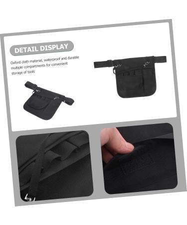 Buy Sosoport Garden Tool Organizer Pack Bag - Medical Kit & Hip Pocket Storage for Nurses - Durable 600D Oxford Fabric - Black - 22x21x1cm - Buy Online on GoSupps.com