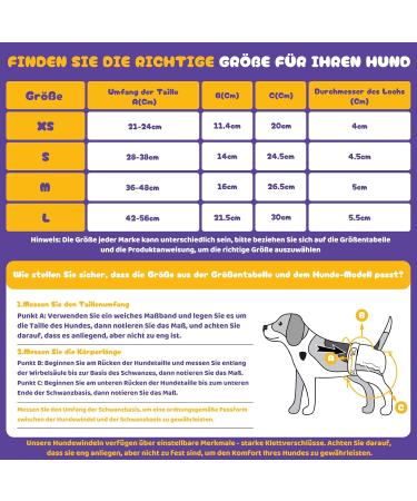 Oouipets Premium Dog & Cat Diapers | Washable No Leak Eco-Friendly | 3-Pack for Puppies (21-24cm) - Comfortable Fuse Pants - Buy Online on GoSupps.com