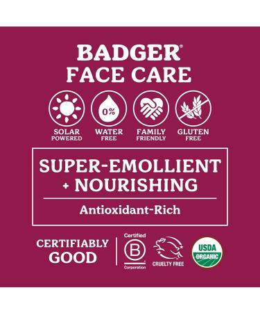 Buy Badger Company Organic Beauty Balm - Damascus Rose 1 oz | Natural Skin Care - Buy Online on GoSupps.com