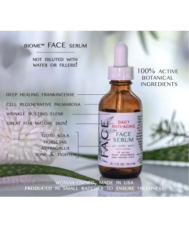 biome Anti-Aging Face Serum | Chemical Free Vegan & Concentrated - Achieve Youthful Skin - Buy Online on GoSupps.com
