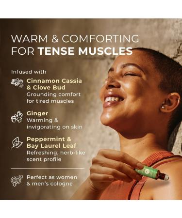 Muscle Relief & Sleep Well Roll On Set - Essential Oils Aromatherapy Roll On with Essential Oil Set - 2x0.34 fl oz - Gya Labs - Buy Online on GoSupps.com