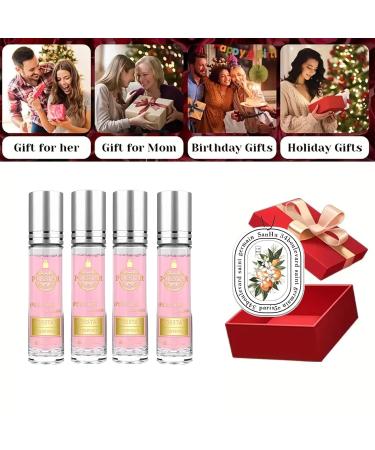 Women Pheromone Perfume Perfume Oil for Her Cute Urges Perfume 0.37fl Oz(10ml) roll-On Cologne-Midnight Temptation- Long Lasting Fragrance-Gift l(4pcs) (fragrance B) (4 pcs) - Buy Online on GoSupps.com