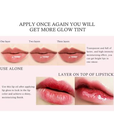 Ownest Beauty KYDA Hydrating Lip Glow Oil - Moisturizing, Plumping & Tinted Lip Oil for Lip Care - Rosewood 012 - Buy Online on GoSupps.com