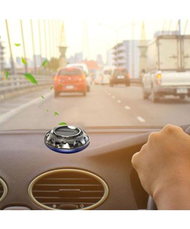 Higyee Solar-Powered Auto Fragrance Diffuser - Durable Car Air Freshener & Home Decor | Stylish Blue Dashboard Essential - Buy Online on GoSupps.com